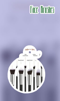 Best face make up brushes