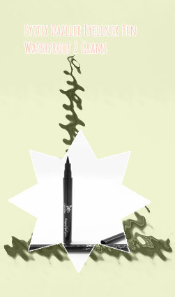 Eyetex dazller waterproof eyeliner pen black