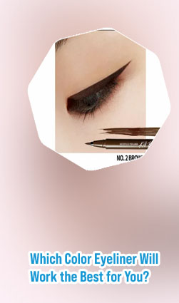 Gray eyeliner for brown eyes
