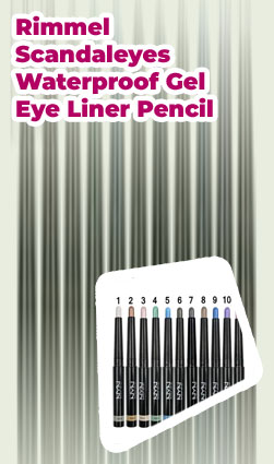 Long lasting eye pencil waterproof