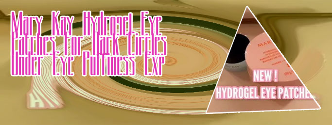 Mary kay hydrogel eye patches flyer