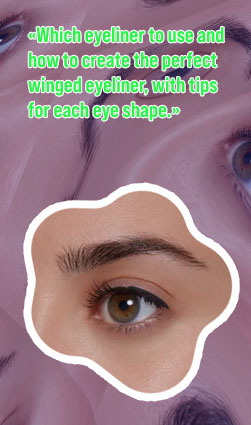 Non winged eyeliner