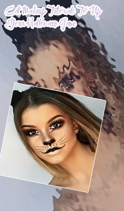 Simple cat makeup