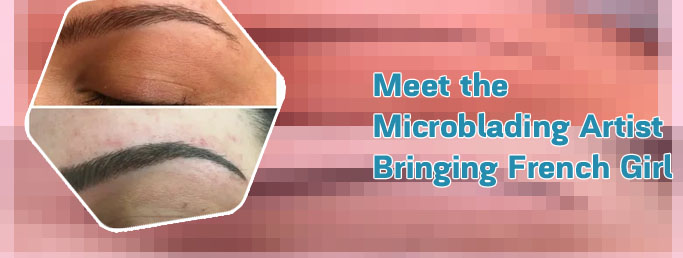 Subtle microblading